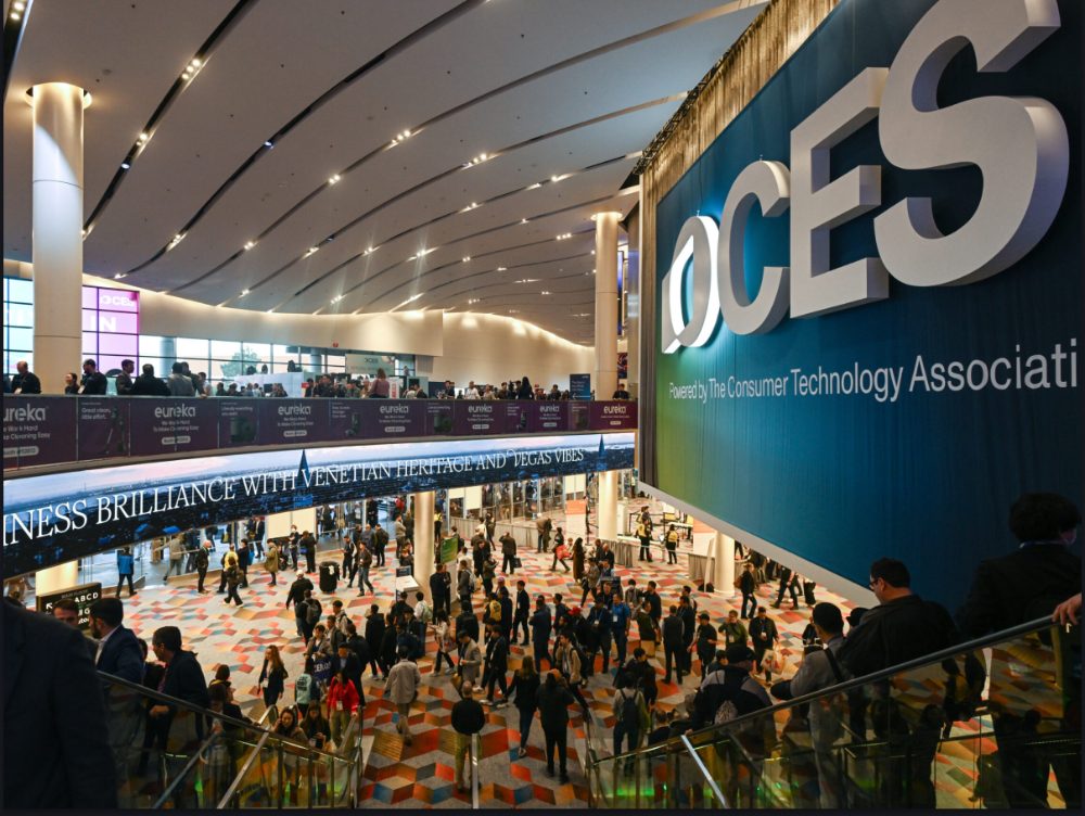 CES Las Vegas trade-show floor