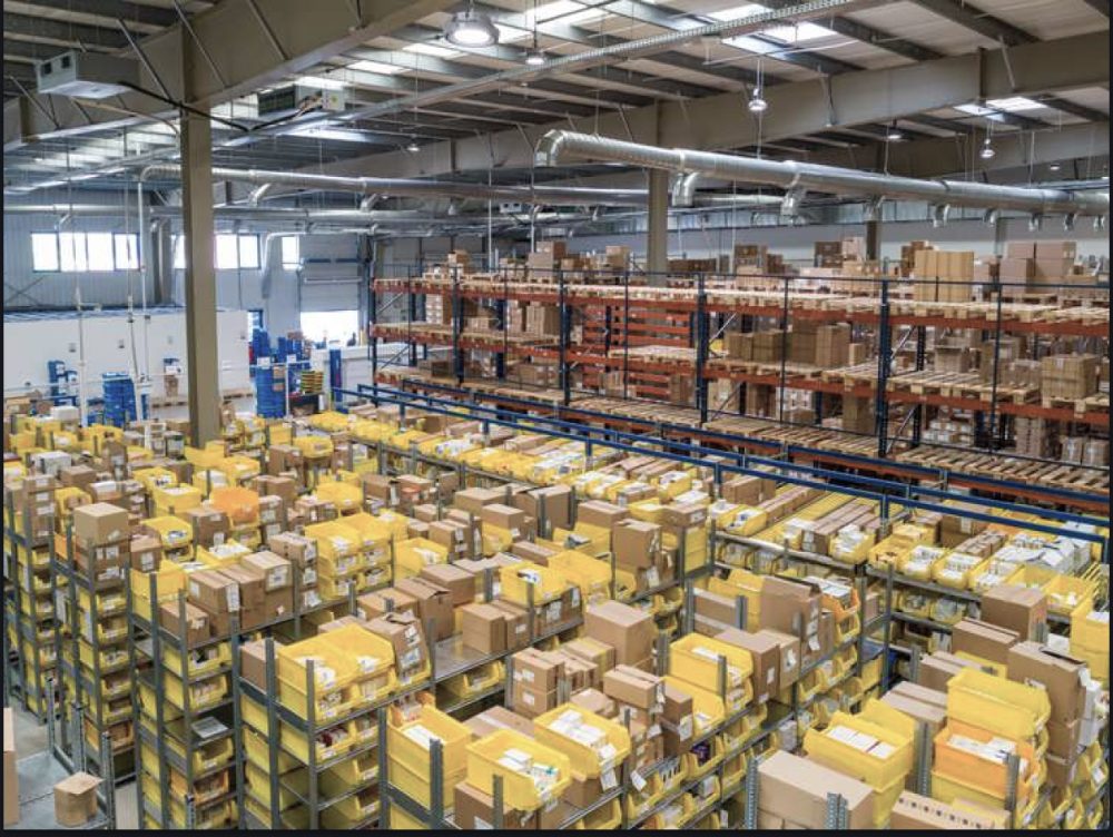 Global fulfillment and reverse logistics warehouse